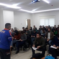 AFAD gönüllü eğitim faaliyeti