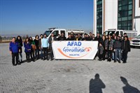 AFAD gönüllü eğitim faaliyeti